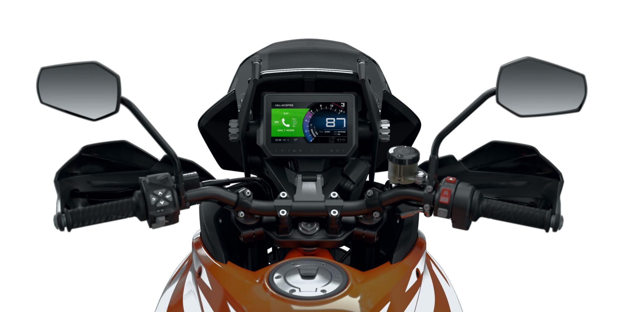 KTM MyRide App ist die Plattform für Musik, Telefon und Navigation