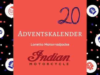 Gewinne eine Loretto Motorradjacke von Indian Motorcycles und fahre auf deinem Motorrad stylisch i die nächste Saison. Die Motorradjacke Loretto von Indian.