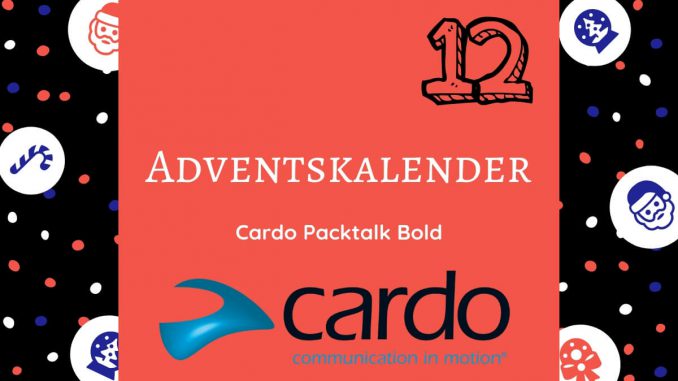 Cardo Packtalk Bold im Adventskalender Gewinnspiel bei SHE is a RIDER. Beste Kommunikation unter Motorradfahrern auf jeder Tour.