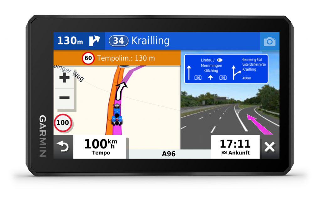 GPS Garmin Zümo XT im Straßenmode