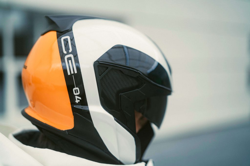 Open-Face-Helm für den Elektroroller
