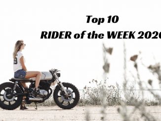 Top 10 RIDER of the WEEK 2020. Die beliebtesten Interviews mit Motorradfahrerinnen in 2020
