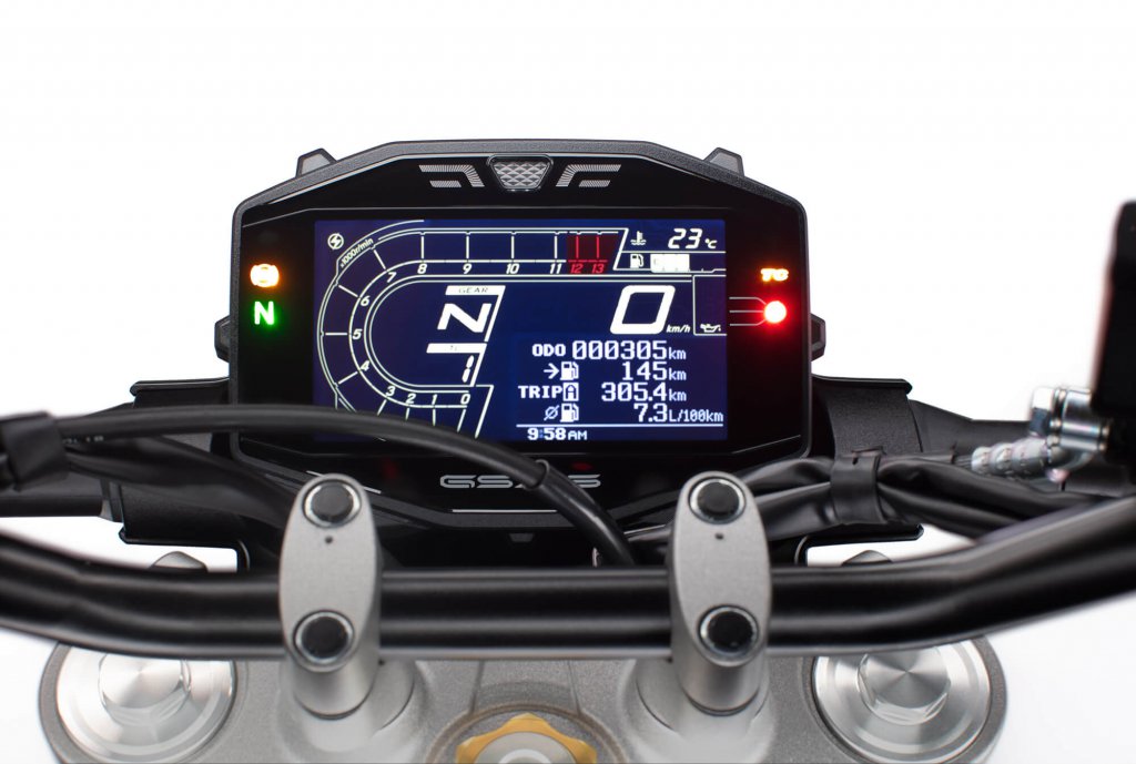 Suzuki GSX S950 LCD Cockpit