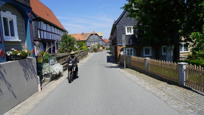 Motorradtour Oberlausitz - Umgebindehaus