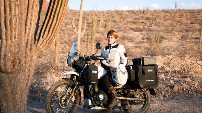 Anna ist mit Mann und Motorrad in Mexiko unterwegs. Ziel ist Patagonien.