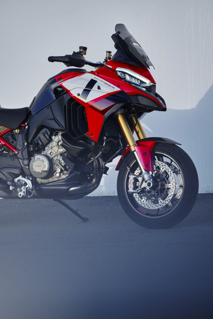Die Ducati Multistrada V4 Pikes Peak im Modelljahr 2022 ist das sportlichste Motorrad aus der Multistrda-Famile.