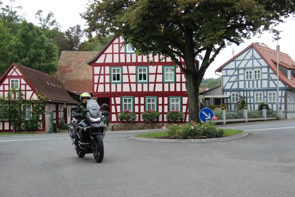 Untermerzbach - Motorrad Fränkische Fachwerkstraße