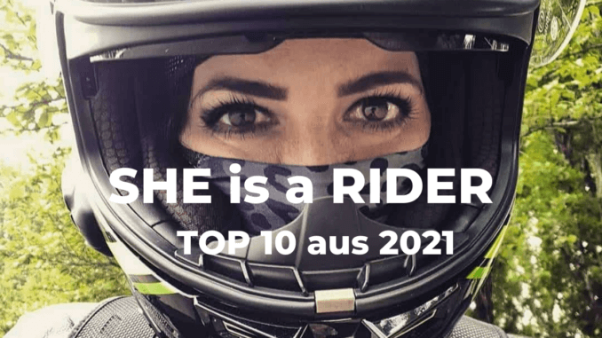 Top 10 RIDER of the WEEK 2021. Die beliebtesten Interviews mit Motorradfahrerinnen in 2021