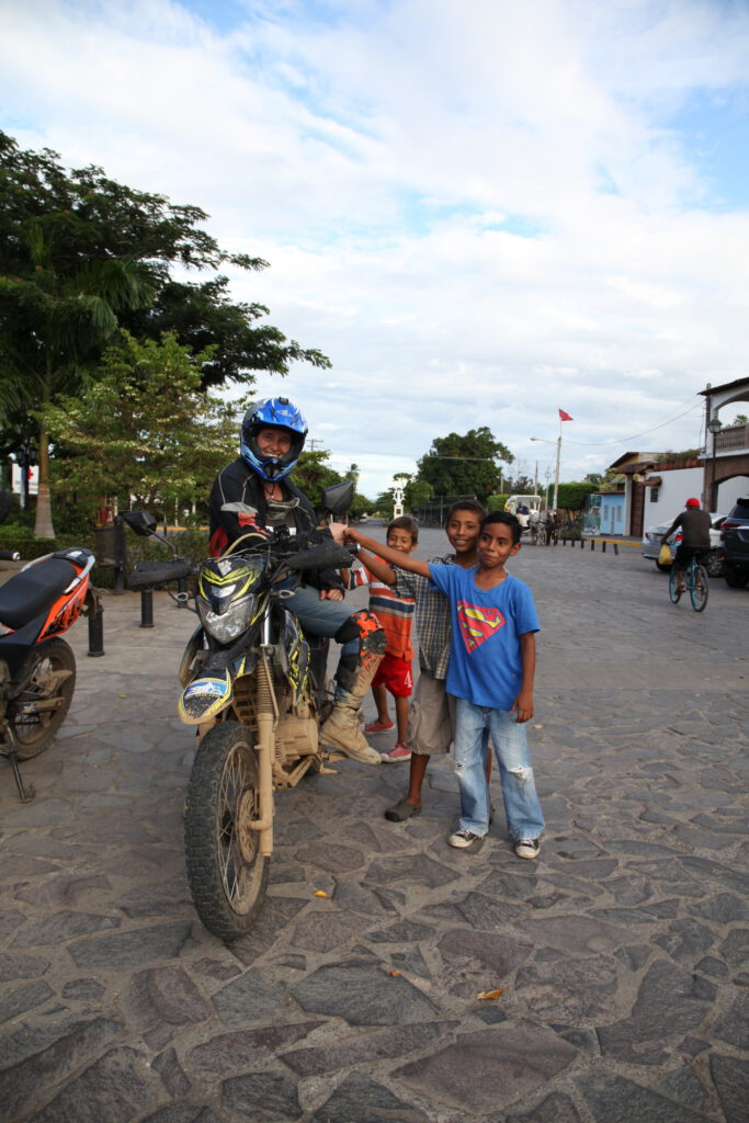 Motorradfahren in Nicaragua