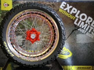 Der Dunlop Motorradreifen Trailmax Raid für das Reiseenduro-Segment.