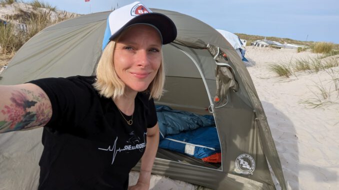 Auf Motorradtour mit Zelt nach Dänemark an die Ostsee