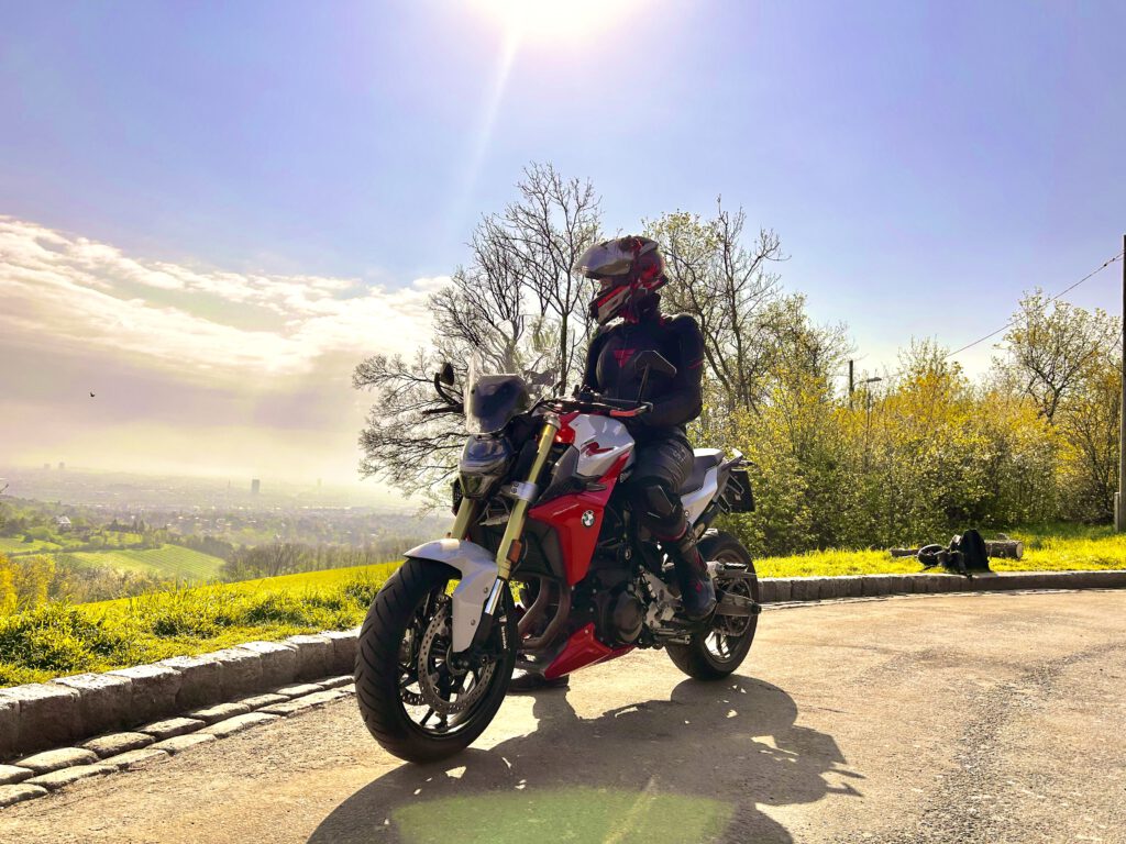 Motorradtouren bei Sonnenschein