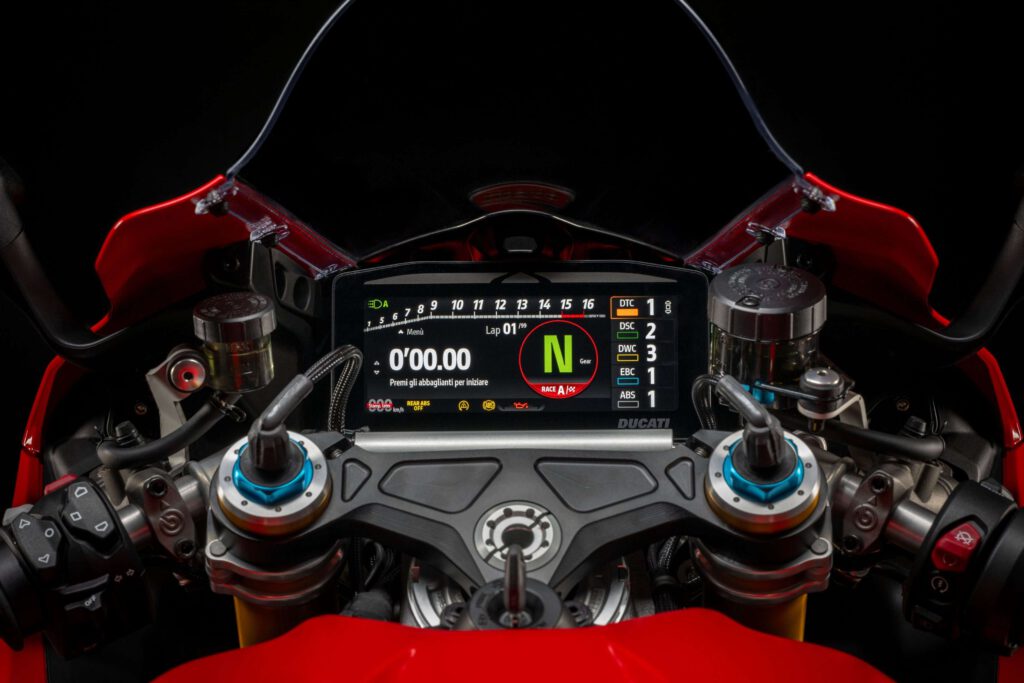 Ducati Panigale V4S 2025  Display