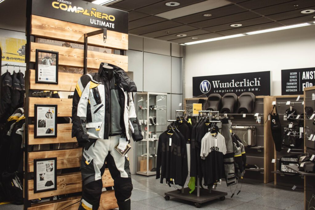 Wunderlich und Touratech sind auch als starke Marken vertreten