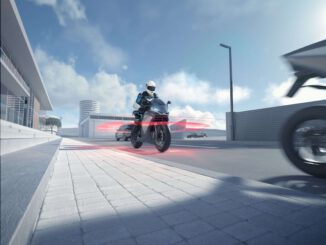 Bosch macht das Motorradfahren in Zukunft dank Radar Assistenzsystemen noch sicherer