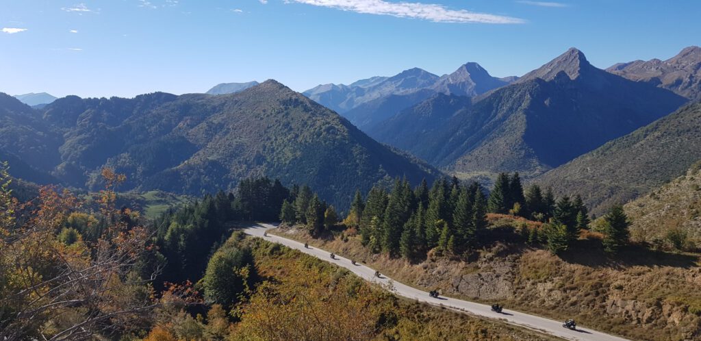 Motorradtour durch Griechenland.