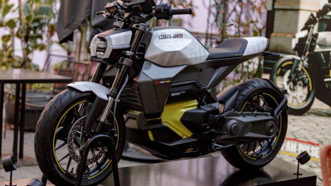 Can-Am Elektromotorrad Pulse ab 2025 Verfügbar