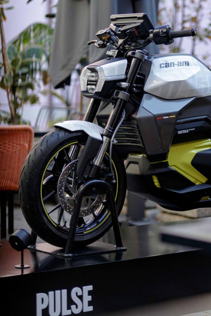 Can-Am Elektromotorrad Pulse soll ab 2025 das Motorradsegment begeistern