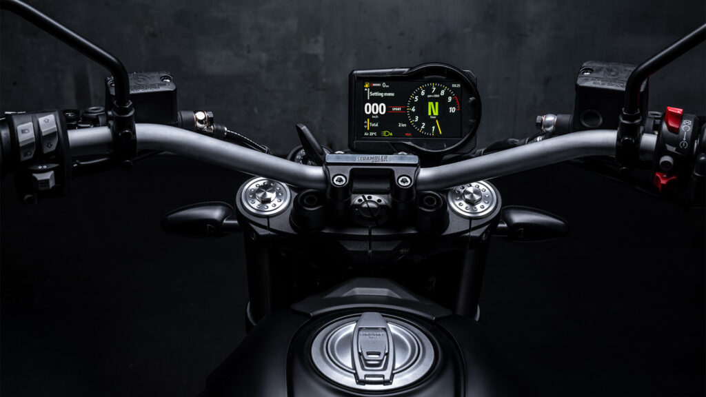 Cockpit der Scrambler Icon Dark