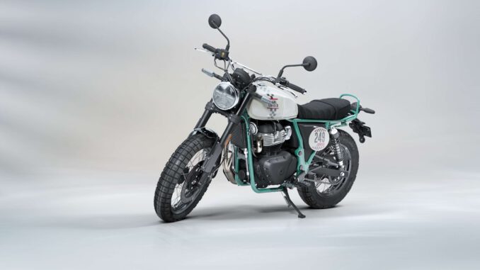 Royal Enfield Bear 650 im Design vom Siegerbike des Big Bear Run von 1960