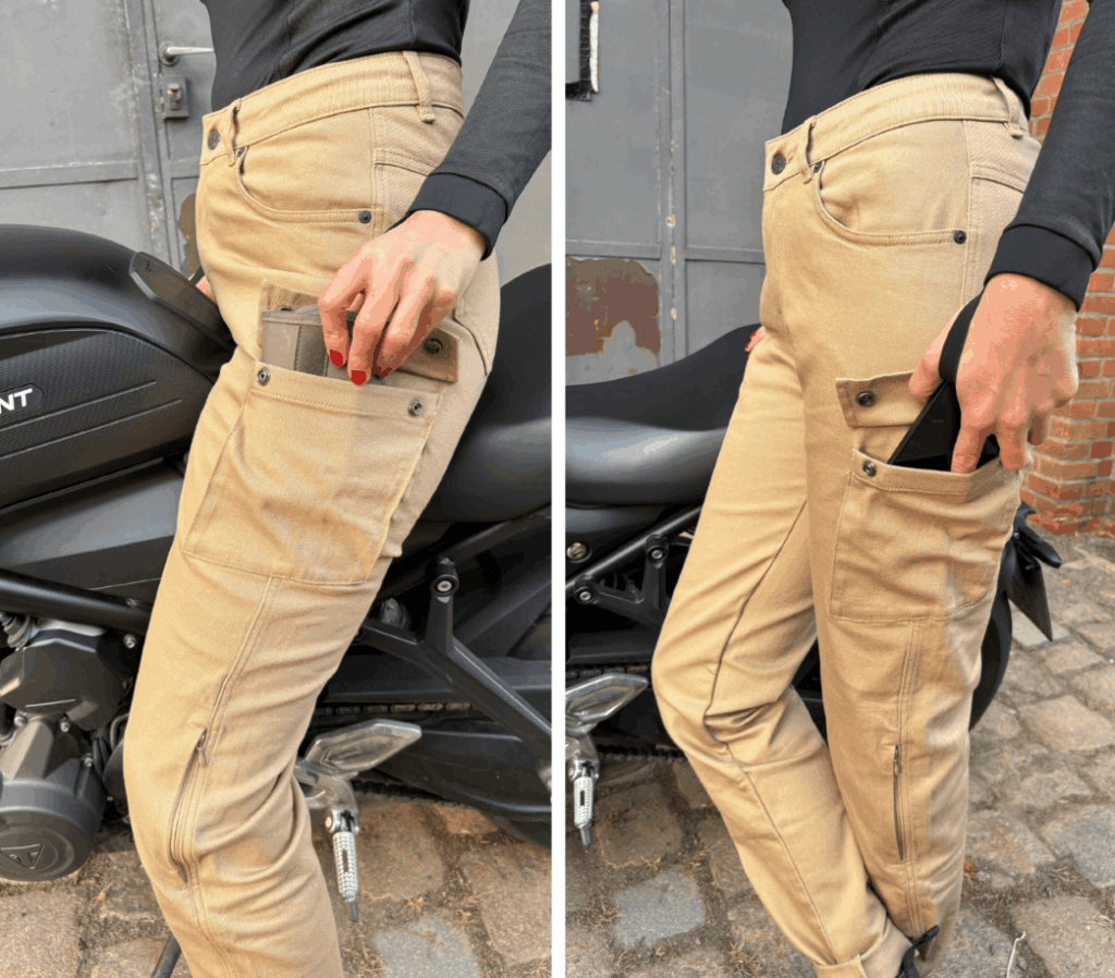 Mila Cargopants mit viel Platz für Geld und Smartphone