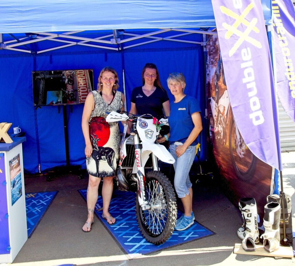 double xx enduro mit Almuth