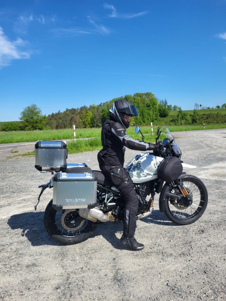 Mit der Hydron Lady von Modeka auf Motorradtour