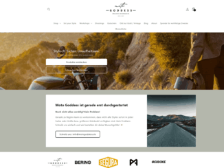 Moto Goddess Shop ist live
