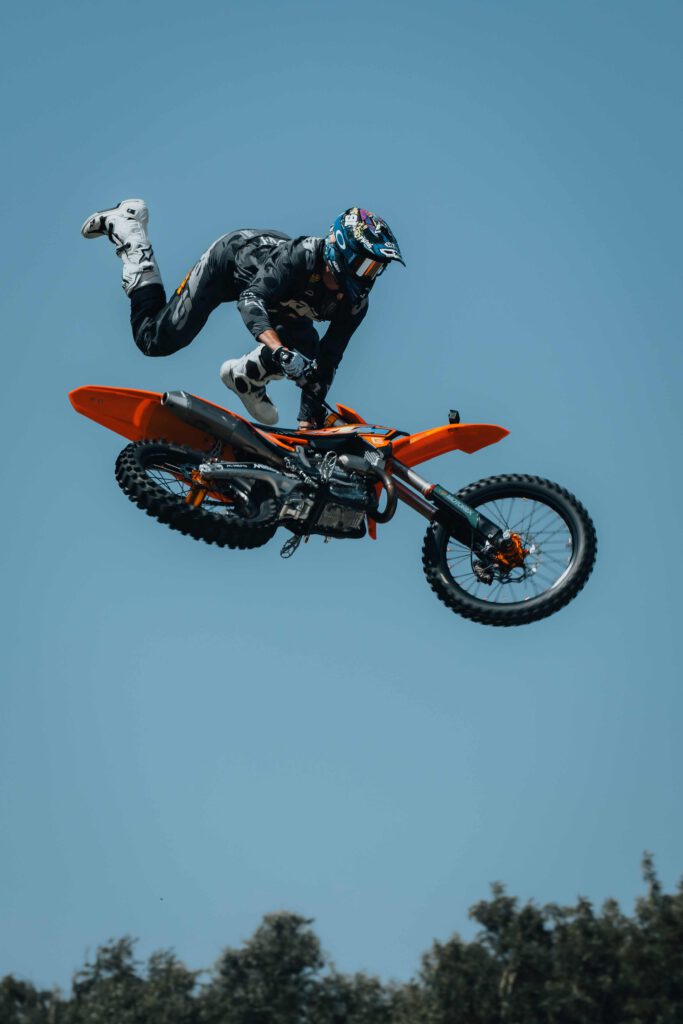 Und auch die Stuntshow war ein Hingucker auf dem SW Motech Open House 2025.