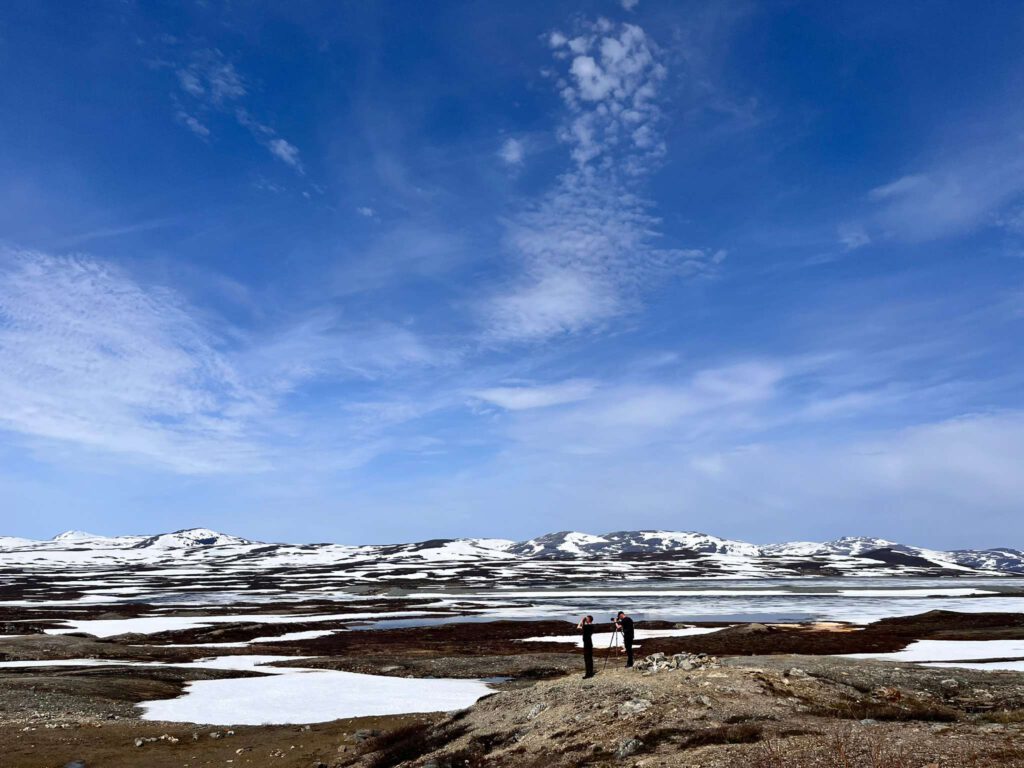 Fjällplateau Stekenjokk in Schwedisch Lappland