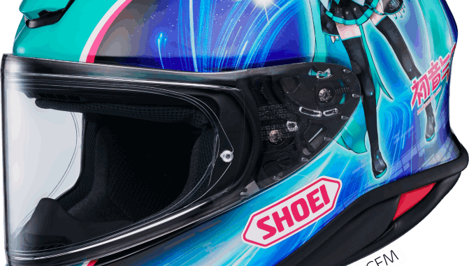 shoei-nxr2-hatsune-miku-tc-4 Shoei NXR2 Integralhelm Special Edition