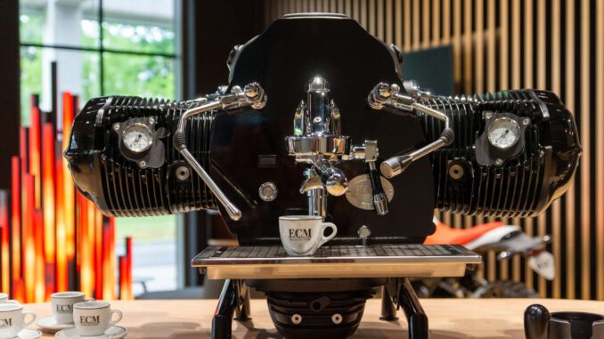 bmw-big-boxer-teure-kaffeemaschine Der BMW Big Boxer kann alles, auch Kaffeekochen.