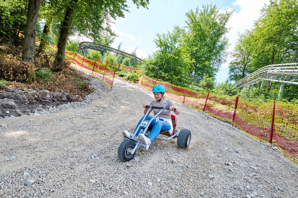 Mountain Cart am Ochsenkopf im Fichtelgebirge
