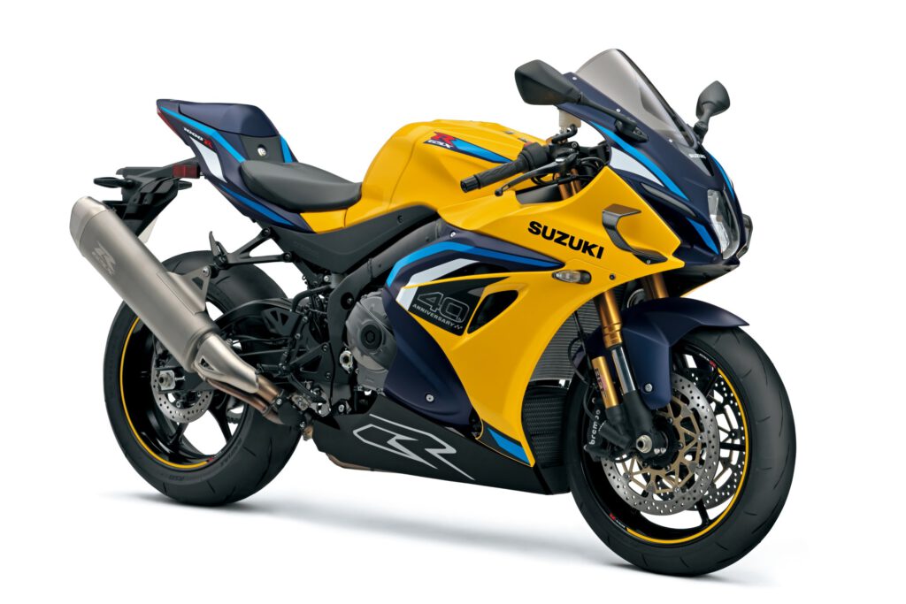 GSX R1000R in gelb