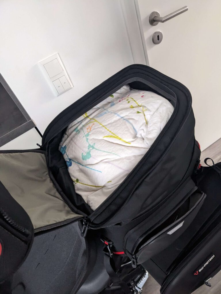 SW-Motech Rearbag Pro Hecktasche mit Bettwäsche