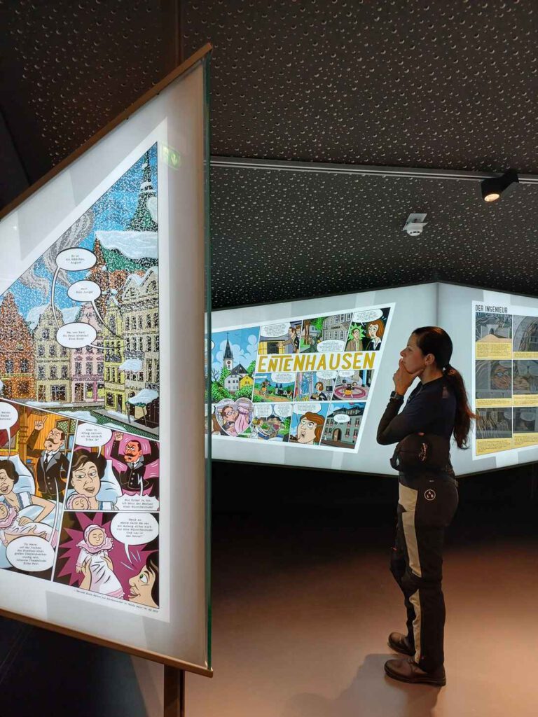 Comic- und Sprachexkursion im Erika-Fuchs-Haus