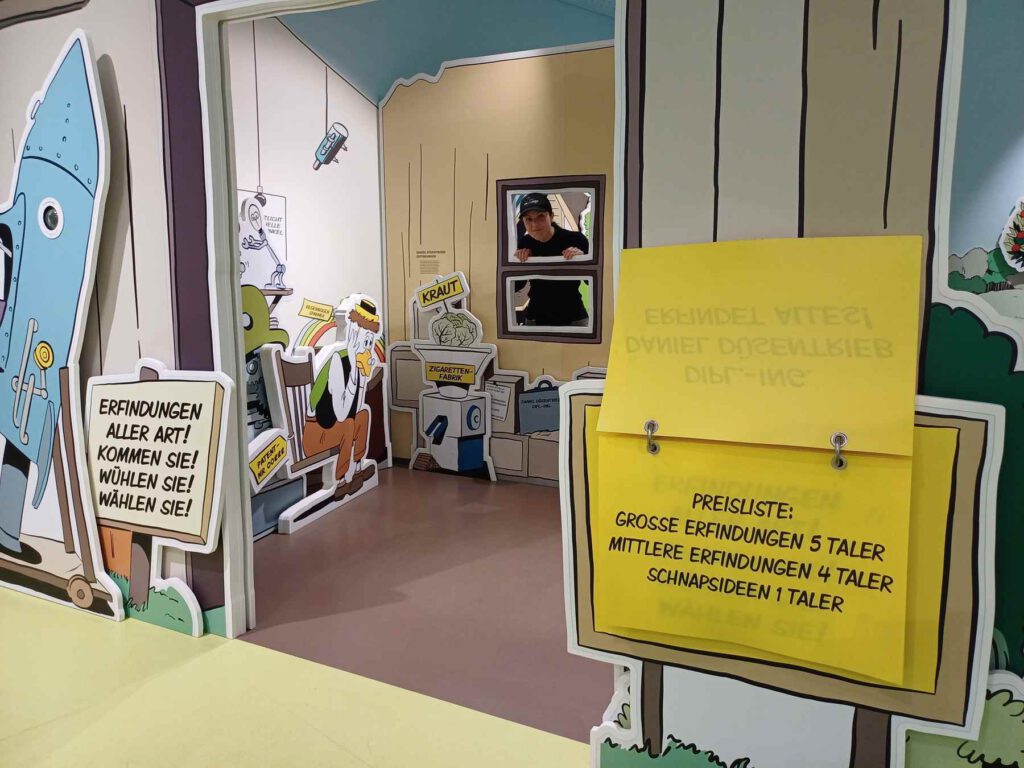 Preisgestaltung beim Erfinder Daniel Düsentrieb aus Entenhausen