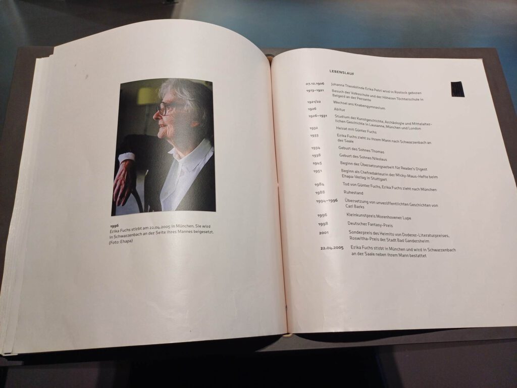 Erika Fuchs lebte für die Deutsche Sprache.