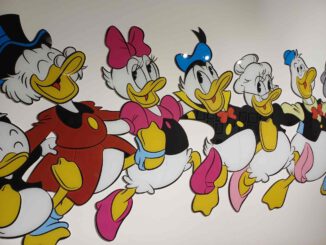 Das Empfangskomitee im Erika-Fuchs-Haus