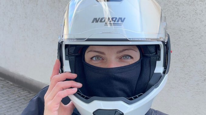 Der Nolan Klapphelm N120-1 im Test bei SHE is a RIDER