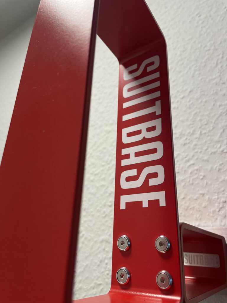 Suitbase Pro in rot ist der Hingucker