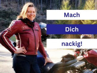 Claudias Motorradkolumne auf SHE is aRIDER. Heute das Zwiebellagen Prinzip