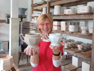 Porzellanherstellung zum Anfassen im Porzellanmuseum in Selb