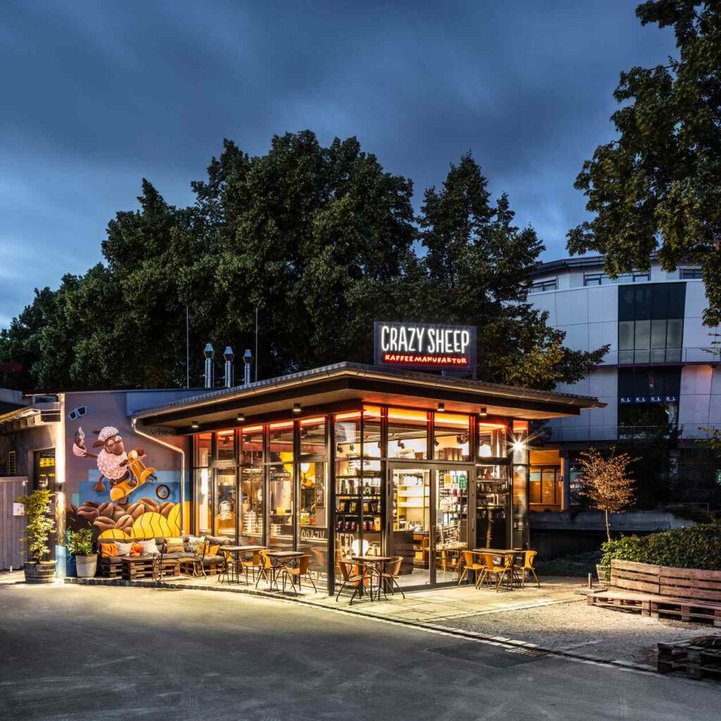 Ist dir der Kaffee im Crazy Sheep zu stark bist du zu schwach