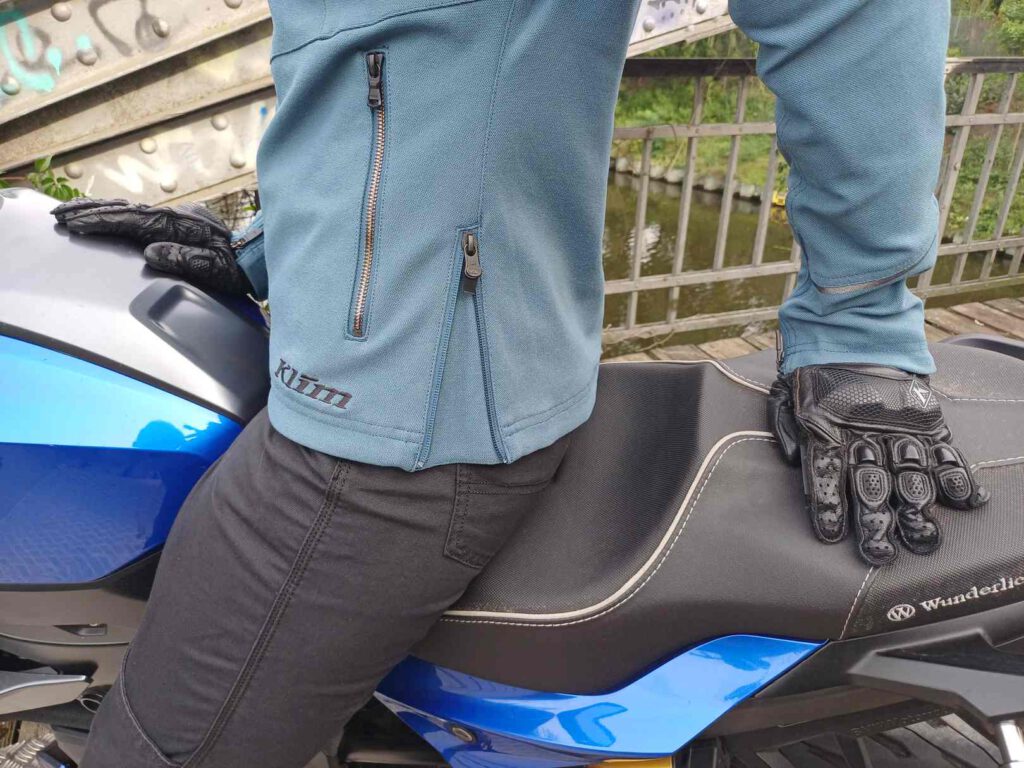 Seitice Zipper an der Klim Marrakesh für mehr komfort