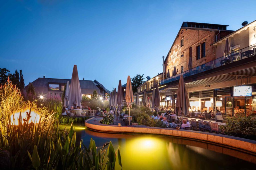 Liebesbier mit Biergarten und Urban Art Hotel