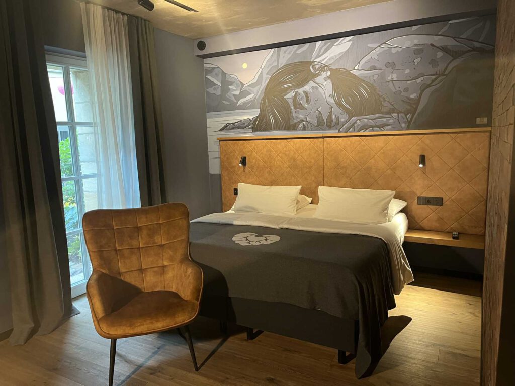 Zimmerdesign im Liebesbier Urban Art Hotel in Bayreuth