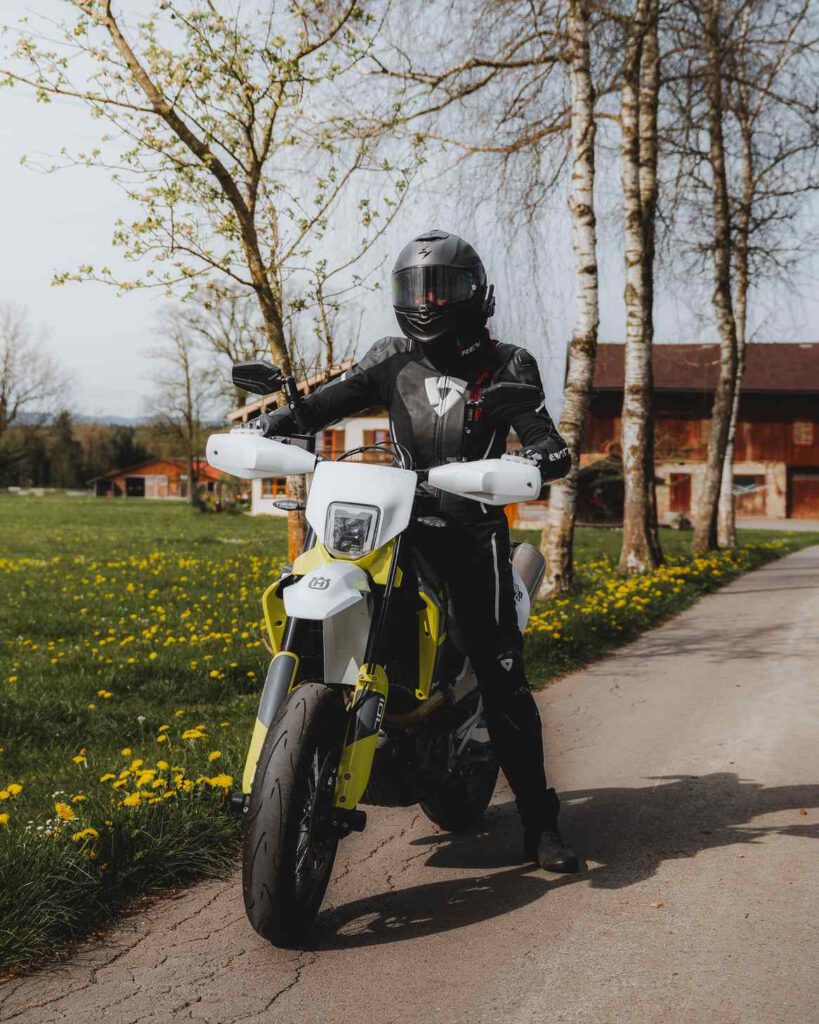 Kurz Husqvarna, dann Honda