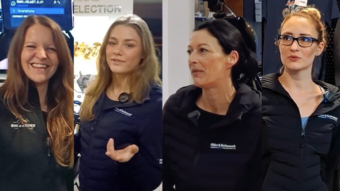 Riller und Schnauck Motorrad in Berlin hat einen großen Vorteil: Viel Frauenpower im Vertrieb