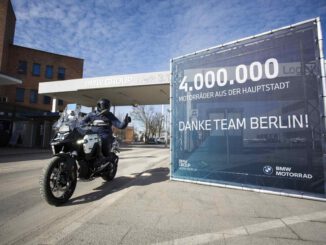 BMW Werk Berlin feiert das Bike Nr 4 Mio